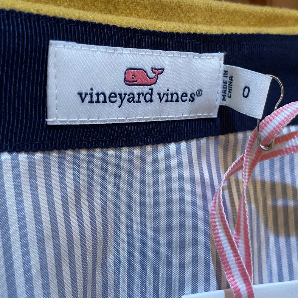NWT! Vineyard Vines Skirt - Anchor Embroidered Wool Skirt - Picture 7 of 8